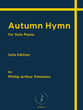 Autumn Hymn piano sheet music cover
